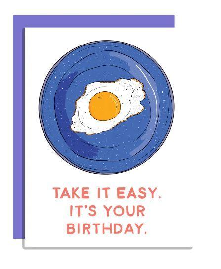 Take It Easy Bday Card