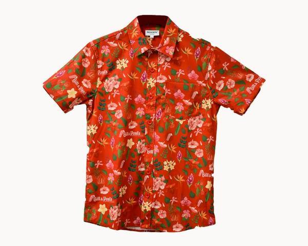 Branded Hawaiian Short Sleeve Shirt