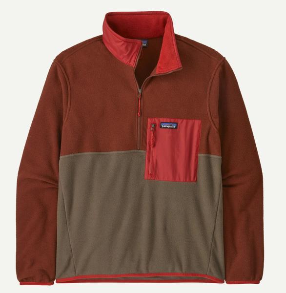 Mens Microdini 1/2 Zip Pullover