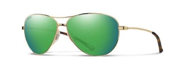 Langley Gold ChromaPop Green Mirror