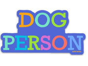 Dog Person Sticker