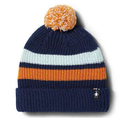 Kids Stripe Pom Beanie