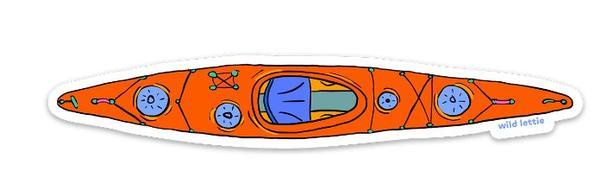 Kayak Sticker