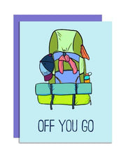 Off You Go Card