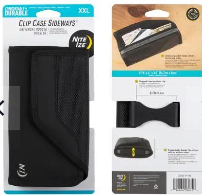 Clip Case Sideways Universal Phone HolsterXXL