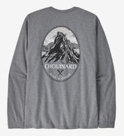 Mens Long Sleeved Chouinard Crest Responsibili Tee