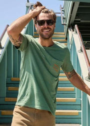 Mens Primo Embroidered Crew