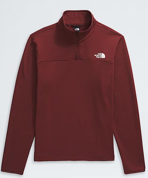 Mens Cedar Trail Grid Fleece   Zip