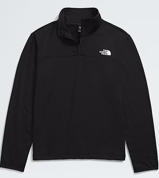 Mens Cedar Trail Grid Fleece   Zip