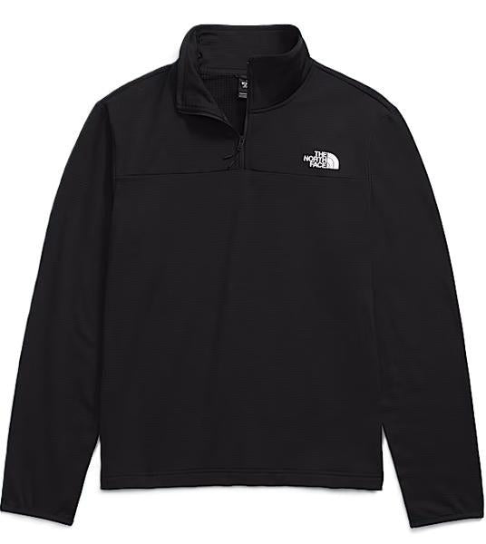 Mens Cedar Trail Grid Fleece   Zip