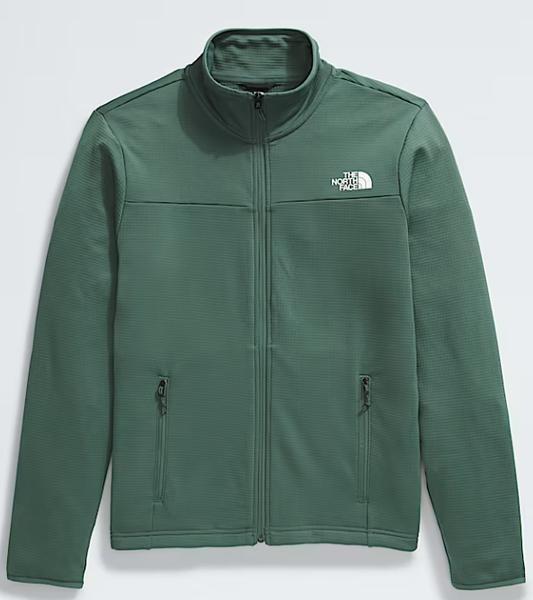 Mens Cedar Trail Grid Fleece FullZip Jacket