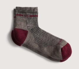 Womens Single Stripe Midweight Quarter