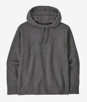 Mens Recycled WoolBlend Sweater Hoody