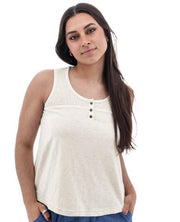 Womens Essex Smocked Tank Top