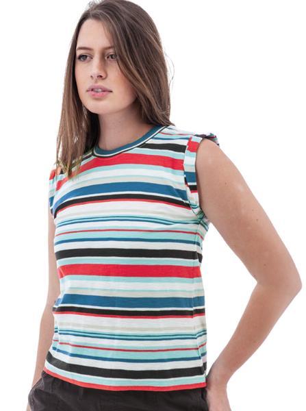 Womens Summerville Striped Tank Top