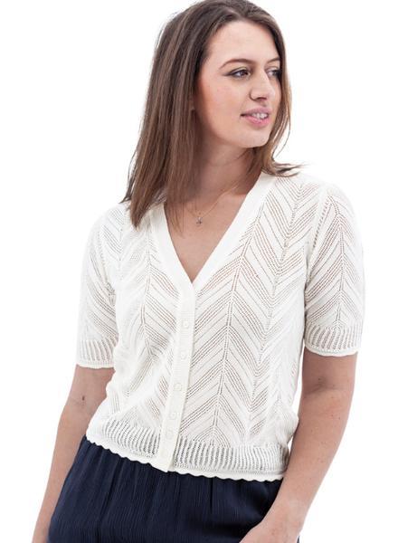 Womens Julia Lightweight Crop Cardigan