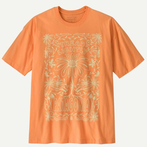 Womens Tread Lightly Oversized Organic TShirt