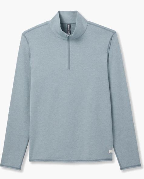 Mens Ponto 1/2 Zip Mock Neck