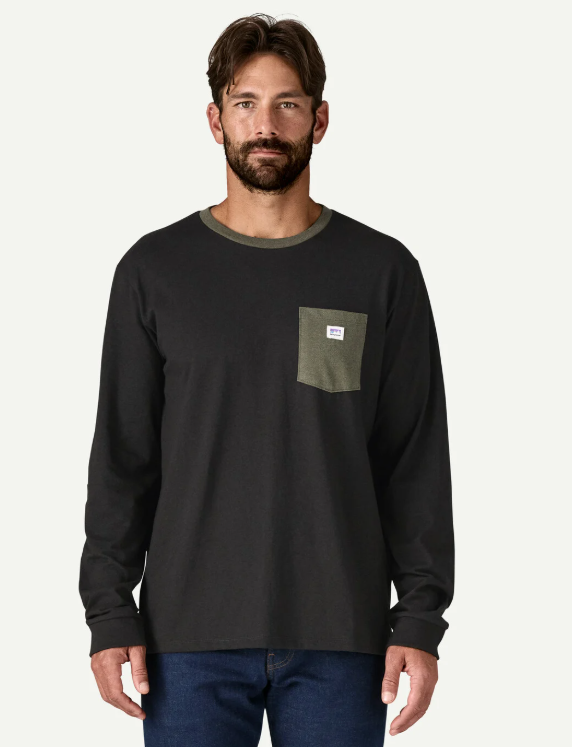 L/S Shop Sticker Pocket ResponsibiliTee