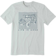 Mens Surfboard SUV Short Sleeve Crusher Tee - Bill & Paul's Sporthaus