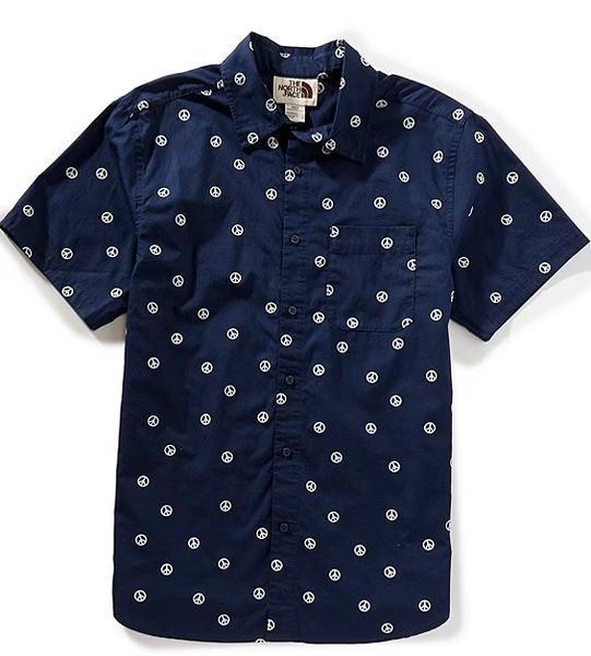 Mens Short Sleeve Baytrail Pattern Shirt
