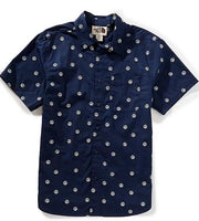 Mens Short Sleeve Baytrail Pattern Shirt - Bill & Paul's Sporthaus