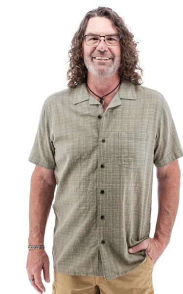 Mens Ayden Organic Cotton Camp Shirt
