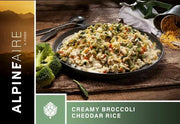 Creamy Broccoli Cheddar Rice