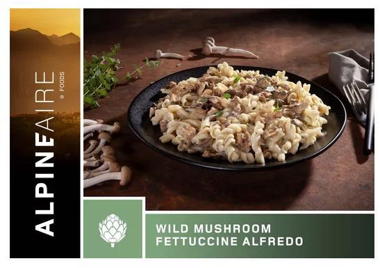 Wild Mushroom Fettucine Alfredo