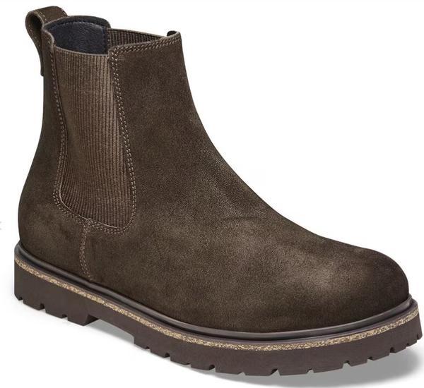 Mens Highwood Deep Blue Suede