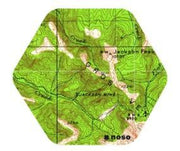 Jackson Peak Topo Patch - Bill & Paul's Sporthaus