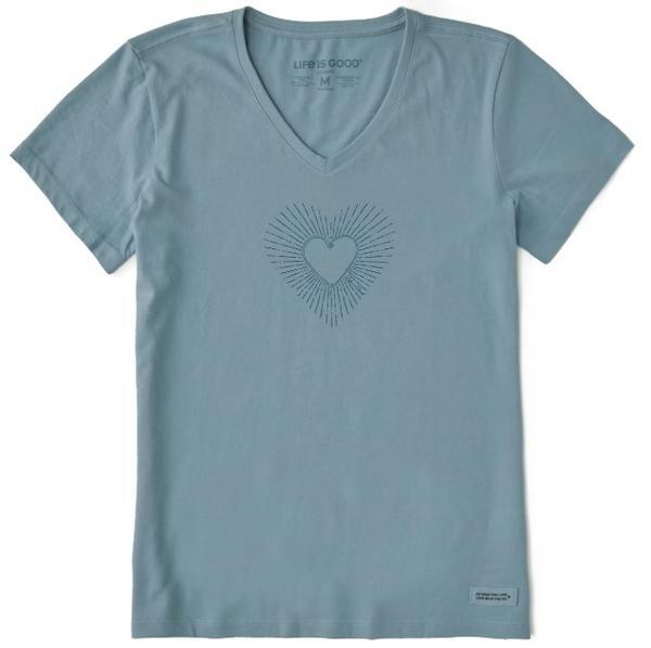 Womens Heart Burst SS