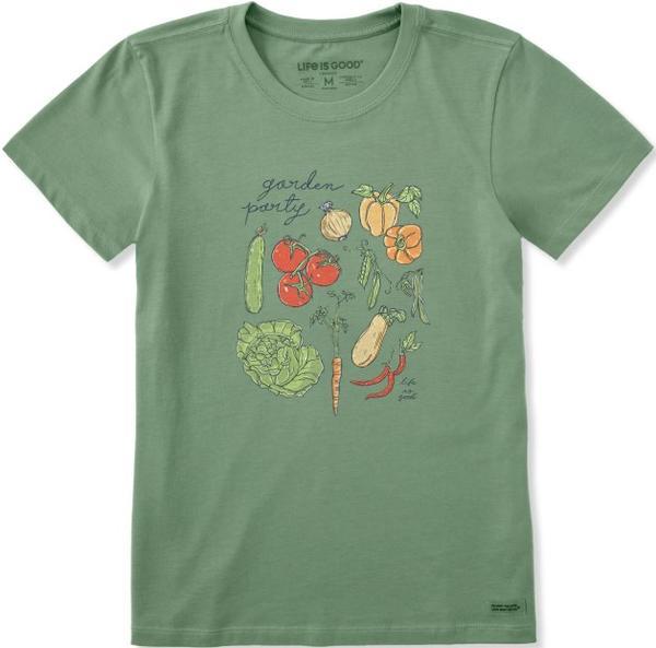 Womens Veggies Garden Party Short Sleeve Tee