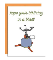 Blast Birthday Card - Bill & Paul's Sporthaus