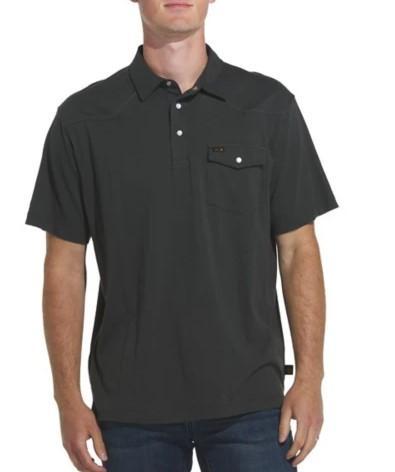 Mens Ranchero Jacquard Polo