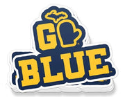 U of M Go Blue Mitten Sticker