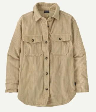 Womens Corduroy Overshirt Jacket
