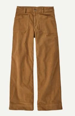 Womens WideLeg Corduroy Pants