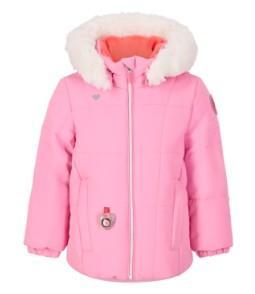 Girls Kalzen Jacket w/Faux Fur