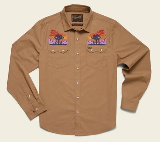 Mens Crosscut Deluxe Snapshirt