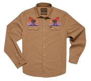 Mens Crosscut Deluxe Snapshirt