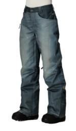 Womens Deconstruction Denim Pant