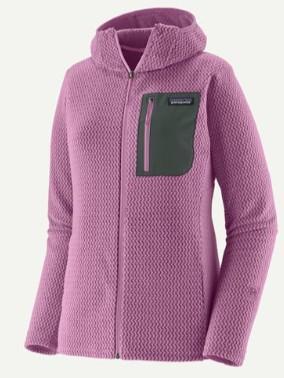 Womens R1 Air Fleece FullZip Hoody