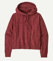 Womens Recycled WoolBlend Hooded Pullover Sweater