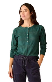 Womens Amara Pointelle Sweater - Bill & Paul's Sporthaus