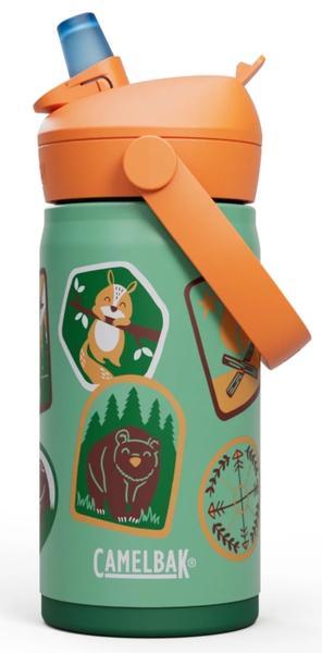 Thrive Flip Straw 12oz Bottle, Insulated Stainless Steel