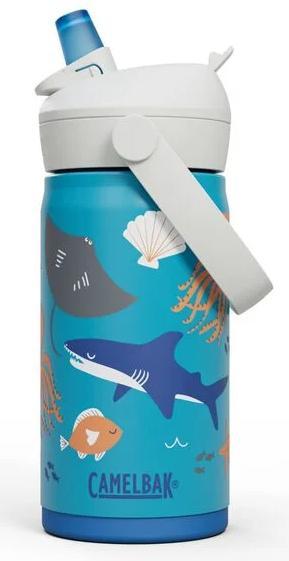 Thrive Flip Straw 12oz Bottle, Insulated Stainless Steel