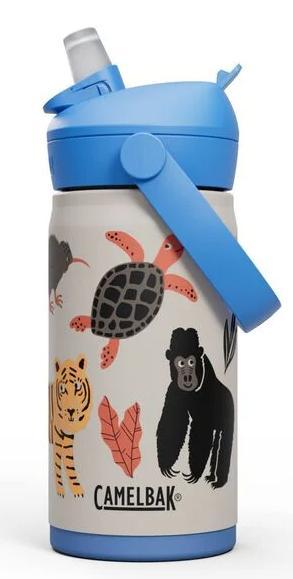 Thrive Flip Straw 12oz Bottle, Insulated Stainless Steel