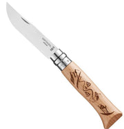 No.08 Engraved Handle Folding Knife