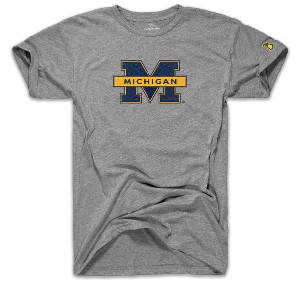 U of M  SPLIT M TShirt